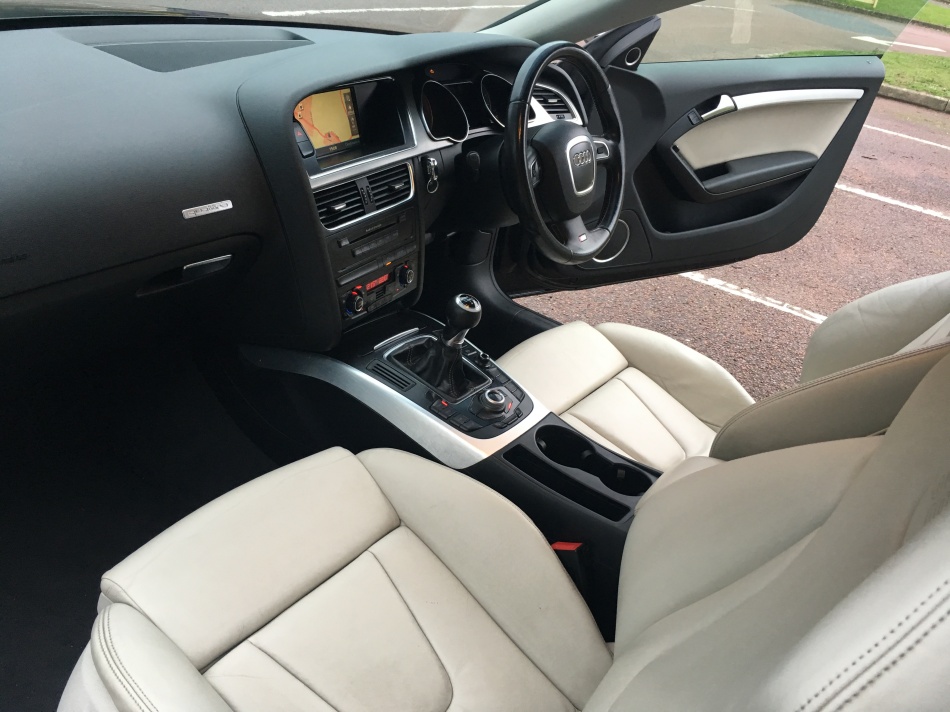 2007 Audi A5 S5 4.2 V8 MANUAL COUPE CREAM LEATHER £7,995